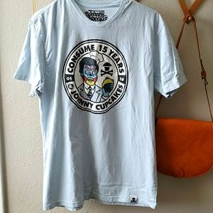Johnny cupcakes graphic tee
